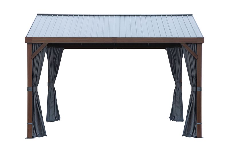 Rideaux en polyester pour gazebo 10 X 12 pi