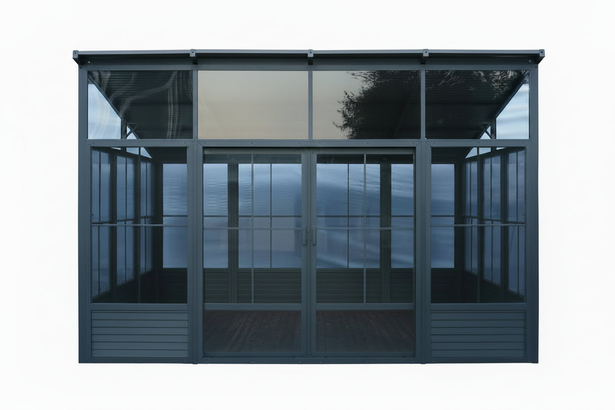 Narvik Solarium 12x15 ft.– Metal Roof