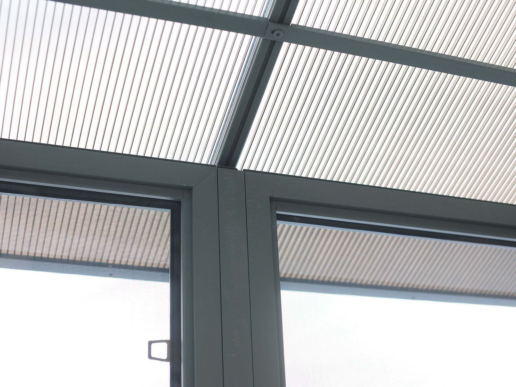 Florence 12x18 ft. Solarium–Polycarbonate Roof, Taupe