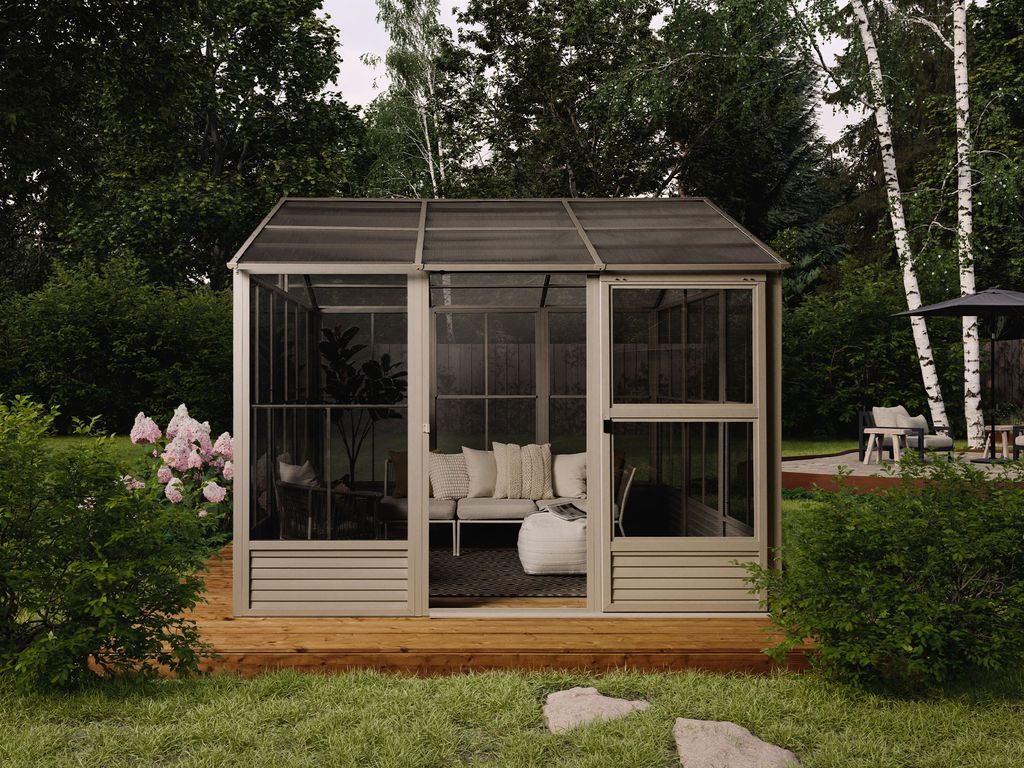 Myrdal Solarium 11x14 ft.–Polycarbonate Roof
