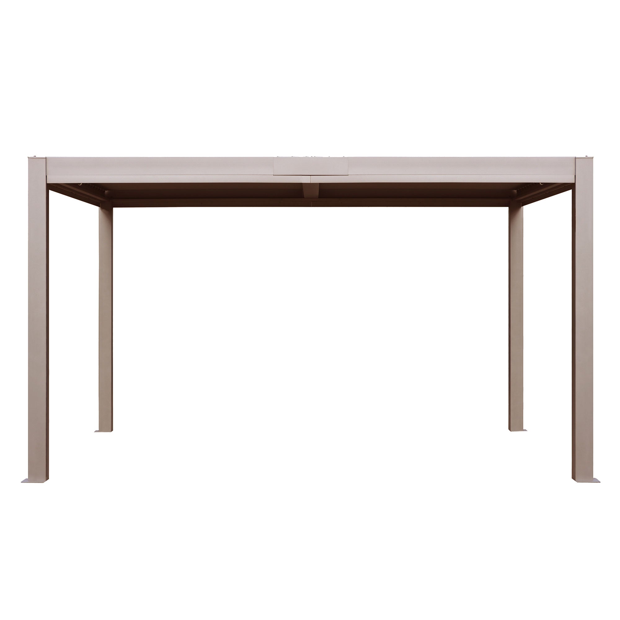 Vikos 10 X13 Freestanding Aluminum Pergola, With Alum Tracks