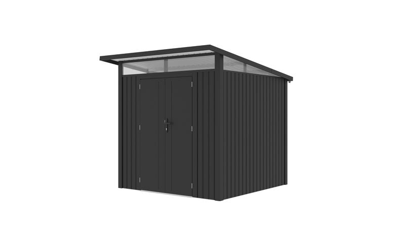 Arvada 7.4x8.2 ft. Metal Sheds-Dark Grey