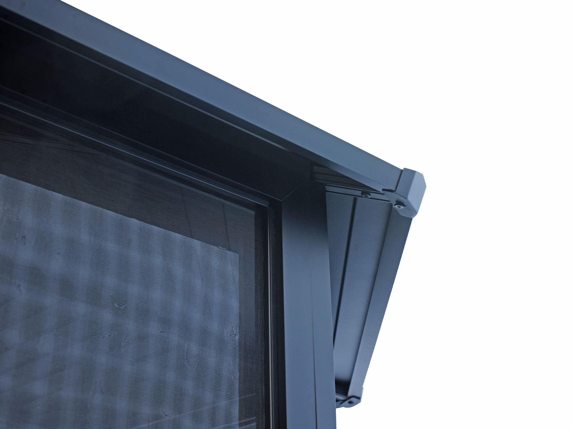 Florence 12x15 Solarium, Metal Roof–Black