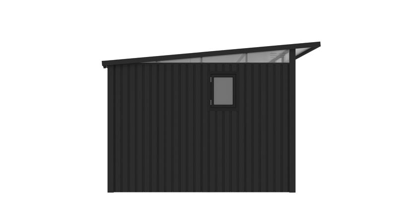 Arvada 9.5x10.3 ft. Metal Sheds-Dark Grey