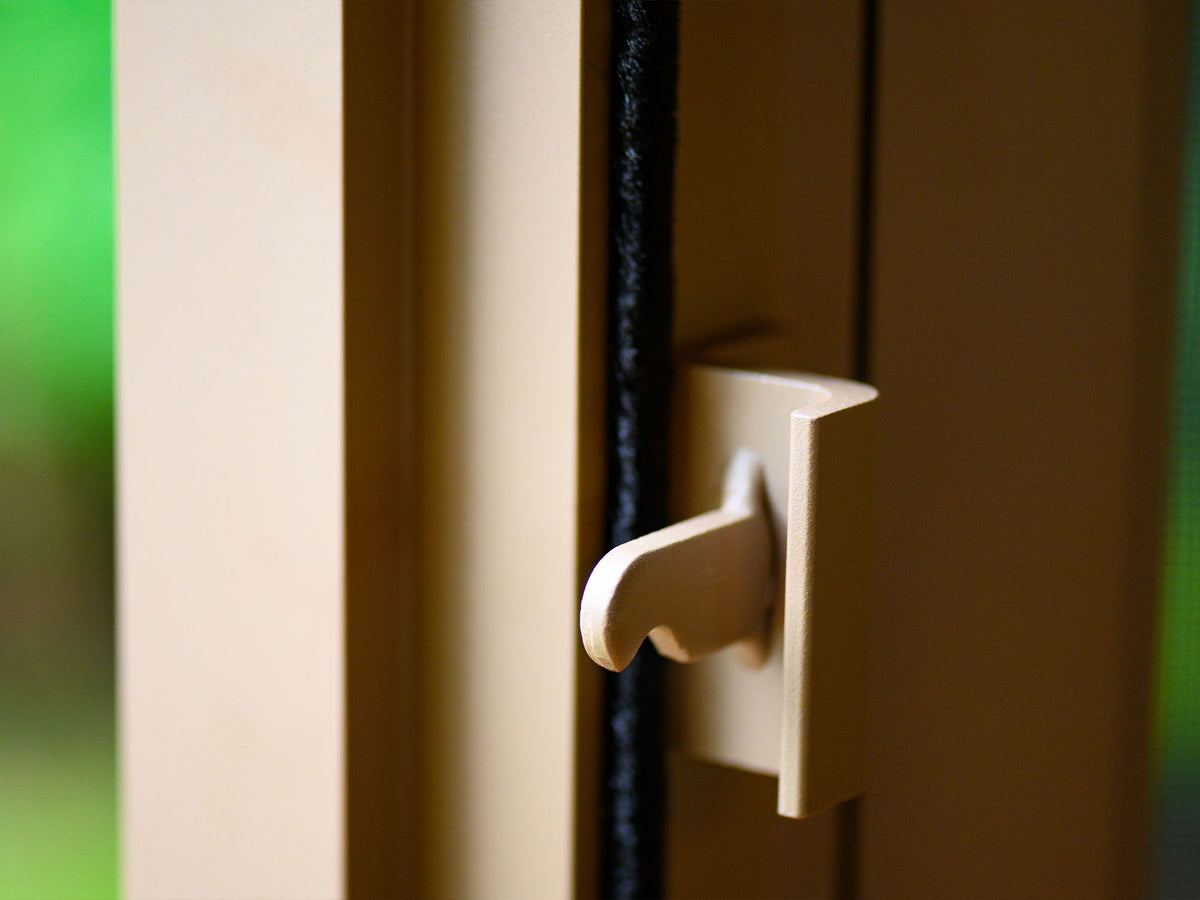 Florence 8x16 ft. Wall–Mounted Solarium, Polycarbonate Roof, Sand