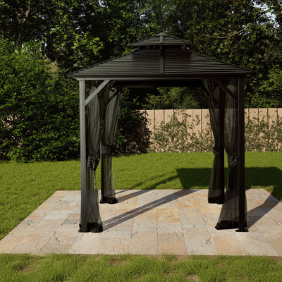 Shefford Gazebo 8x8 ft.–Metal Roof