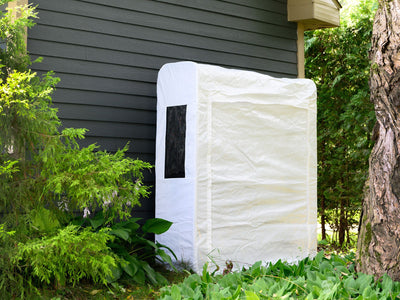Log Shelter–White