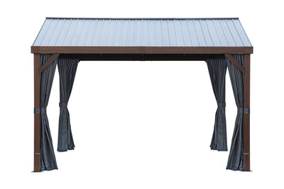 Rideaux en polyester pour gazebo 10 X 12 pi