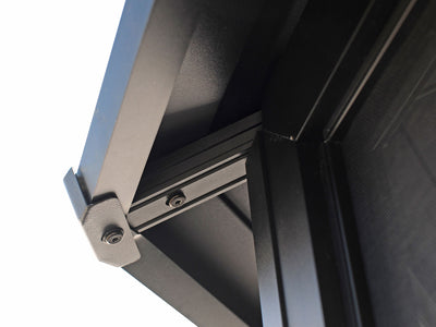 Florence 12x18 ft. Solarium, Metal Roof–Black