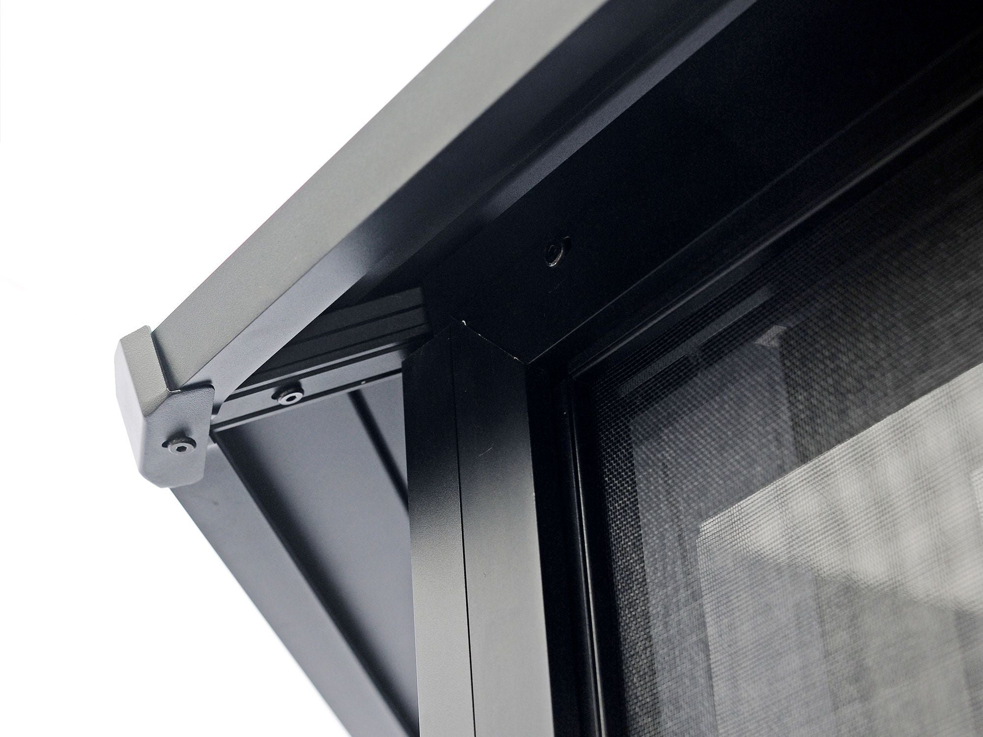 Florence 12x12 Solarium, Metal Roof–Black