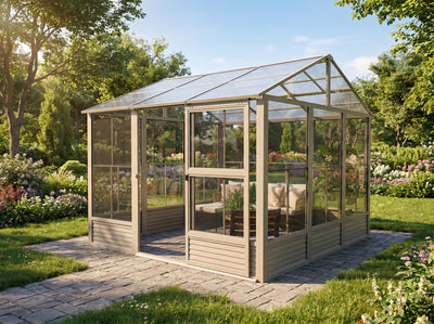 Myrdal Solarium 11x14 ft.–Polycarbonate Roof