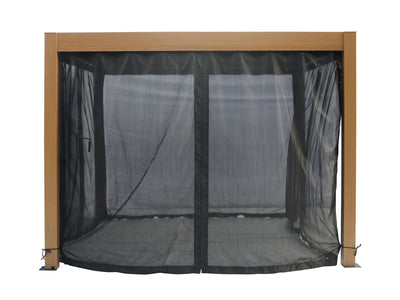 Mosquito Netting For Freestanding Pergola 10x10 ft.