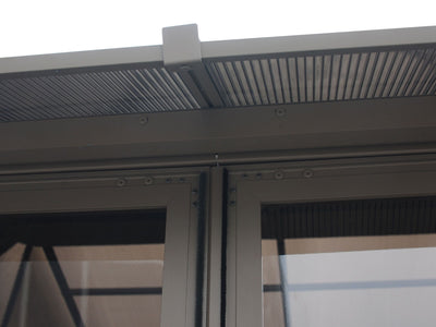 Florence 12x18 ft. Solarium–Polycarbonate Roof, Sand