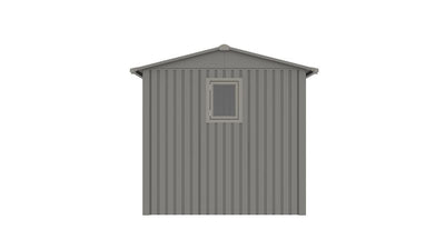 Willow 9.7x7.9 ft. Metal Shed-Slate