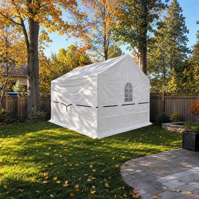 Winter Cover — Barn Style Only 12X16 Ft