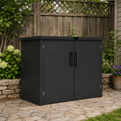 Multi–Functional Garbage Storage Bin