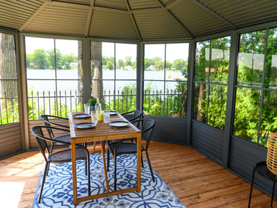 Florence 12x15 ft. Solarium–Metal Roof