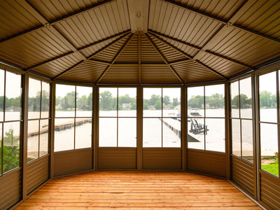 Florence 12x18 ft. Solarium–Metal Roof