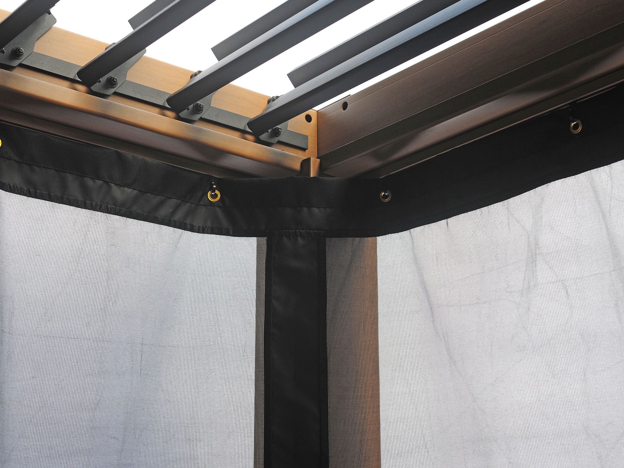 Mosquito Netting For Freestanding Pergola 10x13 ft.