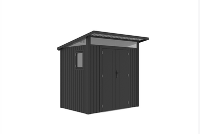 Arvada 7.4x6.1 ft. Metal Sheds-Dark Grey