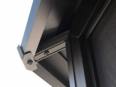Florence 12x18 ft. Solarium, Metal Roof–Black
