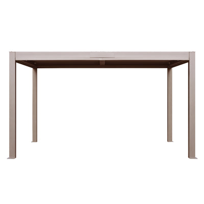 Vikos 10 X13 Freestanding Aluminum Pergola, With Alum Tracks