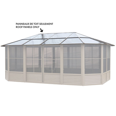 Florence Solarium Polycarbonate Roof Panel Set – Model 41218