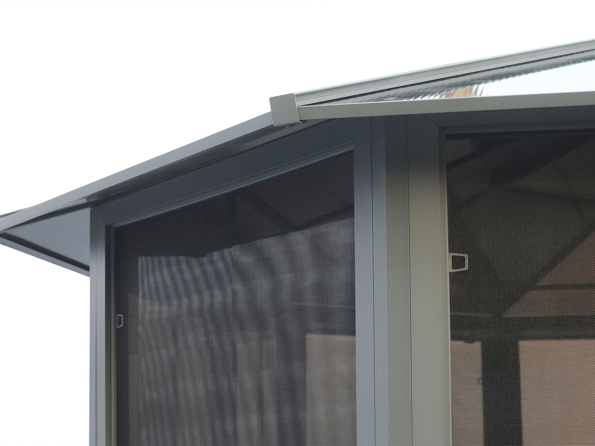 Florence 12x18 ft. Solarium–Polycarbonate Roof, Slate