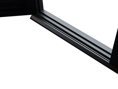 Florence 12x12 Solarium, Metal Roof–Black