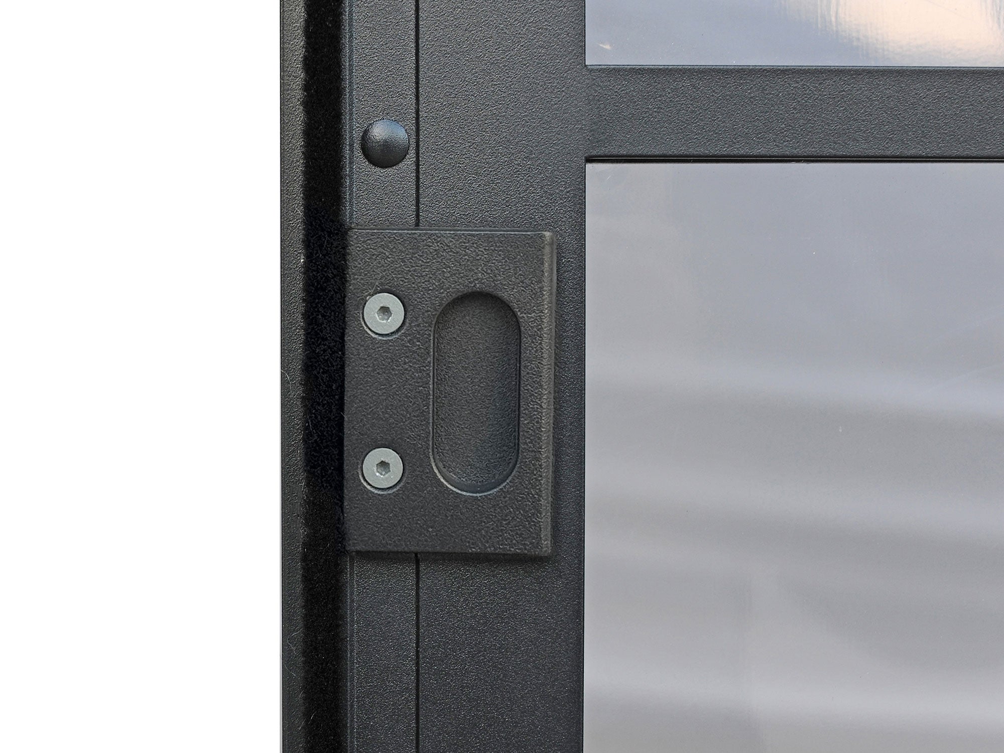 Florence 8x12 ft. Wall-Mounted Solarium,  Polycarbonate Roof–Black