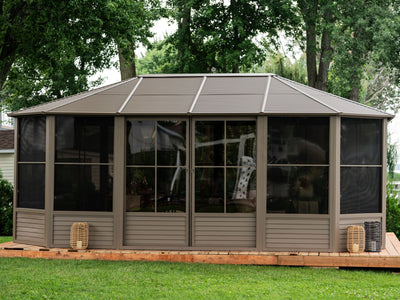 Florence 12x18 ft. Solarium–Metal Roof