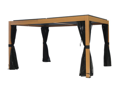 Mosquito Netting For Freestanding Pergola 10x13 ft.