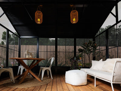 Myrdal Solarium 11x10 ft.–Metal Roof