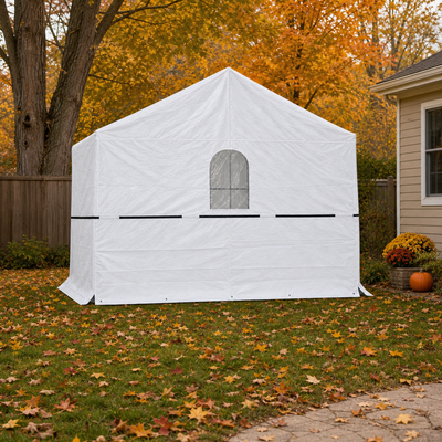 Winter Cover — Barn Style Only 10X10 Ft