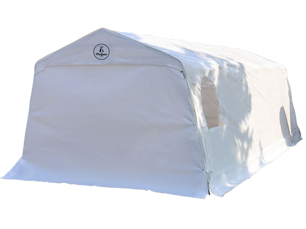 Car Shelter 11 ft. x 20 ft.–White