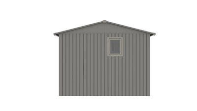 Willow 9.7x10 ft. Metal Shed–Slate