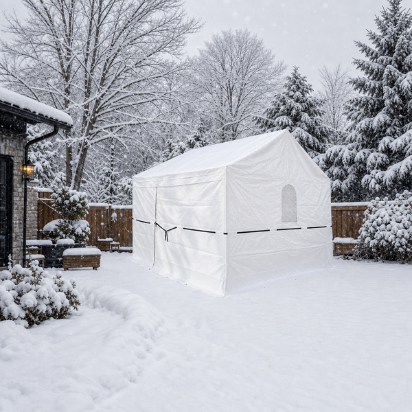 Winter Cover — Barn Style Only 10X12 Ft