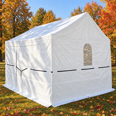 Winter Cover — Barn Style Only 10X12 Ft