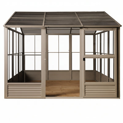 Myrdal Solarium 11x10 ft.–Polycarbonate Roof