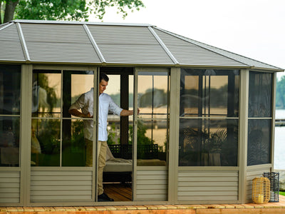 Florence 12x18 ft. Solarium–Metal Roof