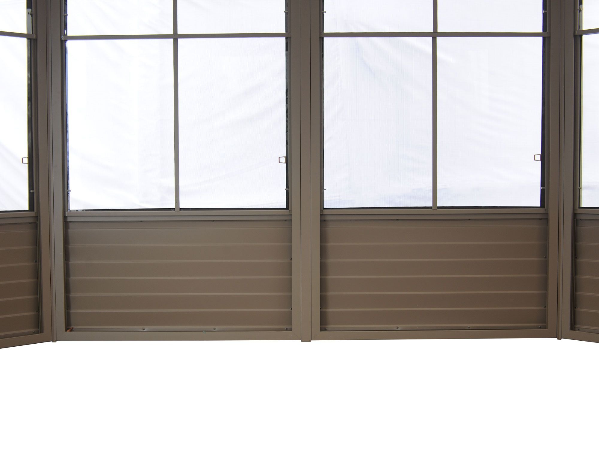 Florence 12x18 ft. Solarium–Polycarbonate Roof, Sand
