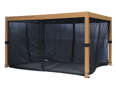 Mosquito Netting For Freestanding Pergola 10x13 ft.