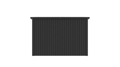 Arvada 9.5x8.2 ft. Metal Sheds-Dark Grey