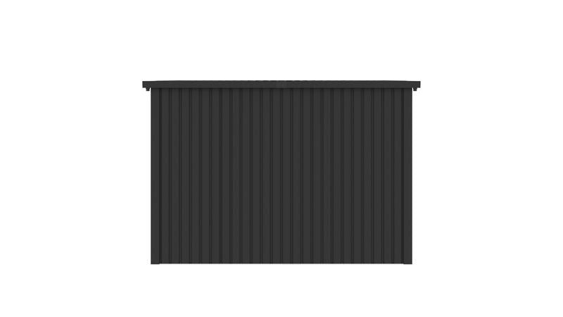 Arvada 9.5x8.2 ft. Metal Sheds-Dark Grey