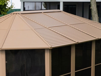 Florence 12x18 ft. Solarium–Metal Roof