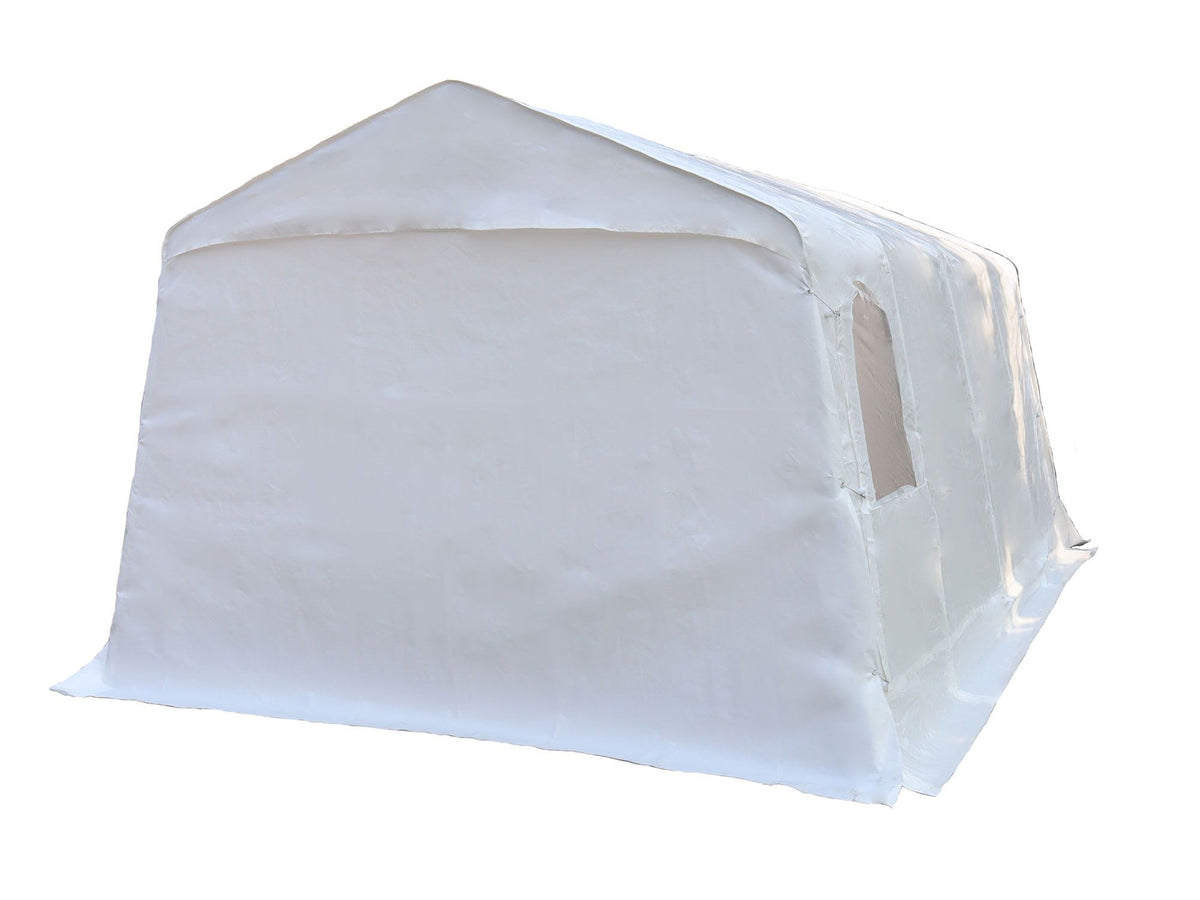 Car Shelter 11 ft. x 16 ft.–White