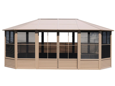Florence 12x18 ft. Solarium–Metal Roof