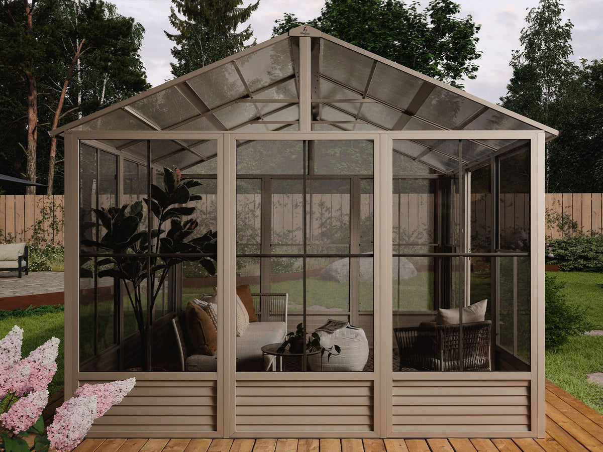 Myrdal Solarium 11x14 ft.–Polycarbonate Roof