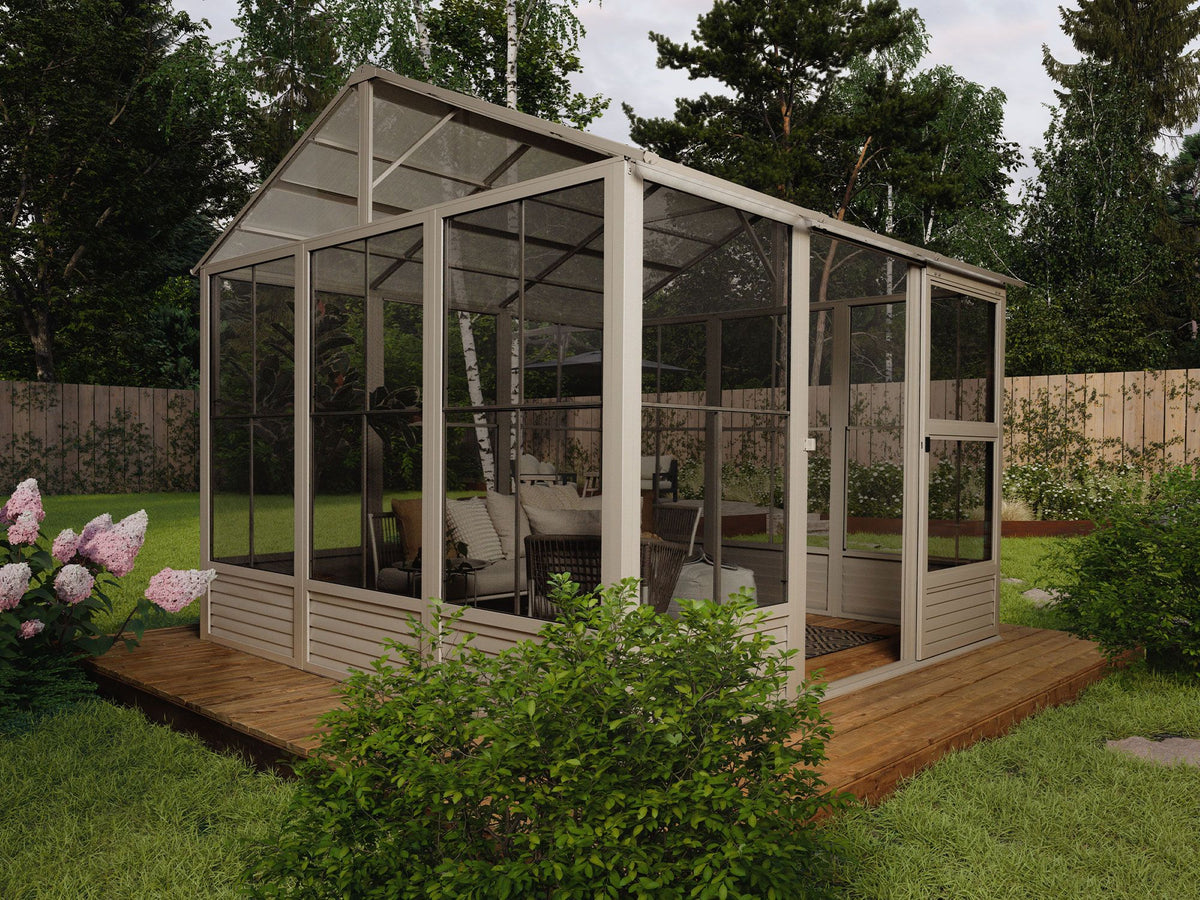 Myrdal Solarium 11x14 ft.–Polycarbonate Roof