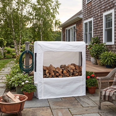 Log Shelter–White